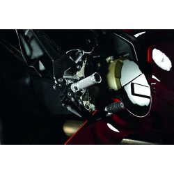 Ducati verstellbare Fußrastenanlage Aluminium...